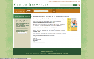 NE WI Senior Resource Directory
